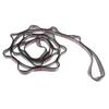 FytStycale Webbing Loop Chain Strap for Climbing and Activities, Gray, 150cm view 4