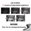 WGFXYBFY NVG 50 Night Vision Goggles, Helmet Mounted Night Vision Monocular, 4 Color Effects Day and Night Use Support WiFi, for Camping and Surveillance view 4