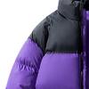 Gsywaipei Men's Colorblock Puffer Jacket Windproof Insulated Male Puffy Coat Long Sleeve Zip Up Quilted Down Jackets (Purple,3X-Large) view 3