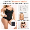 AHENCON Women Bodysuit Extender 3 Snap Crotch Extender Add 3" Length Shapewear Bodysuit Extender Removable & Washable view 2