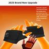Heated Gloves With Digital Display - Rechargeable Hand Warmers for Women and Men, Fingerless Electric Heating Writing Gloves for Students (Black, 1) view 4