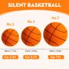 Dribble Dream Silent Basketball - Upgrade Indoor Training Quiet Ball, Foam Basketball Gift for Youth (Green, NO.5) view 2