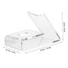 BESPORTBLE 2pcs Table Tennis Paddle Display Stands Acrylic Rack for Pong Paddles Display Stand for Home Store view 2
