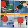 BESPORTBLE 2pcs Table Tennis Paddle Display Stands Acrylic Rack for Pong Paddles Display Stand for Home Store view 3
