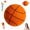 Dribble Dream Silent Basketball - Upgrade Indoor Training Quiet Ball, Foam Basketball Gift for Youth (Orange, NO.5) view 1