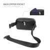 Checkered Fanny Pack Plaid Striped Belt Bag Crossbody Bags For Women for Work Shopping (Black(Fanny Packs)) view 3