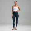 Colorfulkoala Women's High Waisted Tummy Control Workout Leggings Full Length Ultra Soft Yoga Pants 28" Pattern Leggings (XL, Blue Leopard) view 3