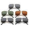 helena Oversized Square Sunglasses Women Vintage Luxury Designer Double Beam Shield Sunglass Shades Metal Big Frame (C1) view 4