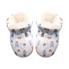 Infant Booties 612 Months Lined Fuzzy Boots, Baby Boy Boots 2024 Warm Baby Boots With Drawstring Baby Winter Snow (White, 5.5 Infant) view 1