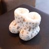 Infant Booties 612 Months Lined Fuzzy Boots, Baby Boy Boots 2024 Warm Baby Boots With Drawstring Baby Winter Snow (White, 5.5 Infant) view 4
