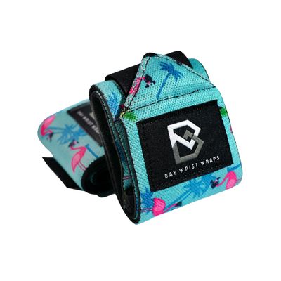 Bay Wrist Wraps for Weightlifting  Weight Lifting Wrist Support Brace for Gym, Workout, and Powerlifting  Premium Lifting Wrist Wraps for Men & Women - Tropical Operator