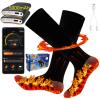 Heated Socks for Men & Women with App Control 5000mAh x2 Rechargeable Electric Heated Socks Up to 9 Hours Washable Warm Socks for Outdoors Work Skiing Hunting Riding Cycling Hiking Camping Xmas Gifts view 1