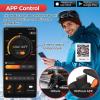 Heated Socks for Men & Women with App Control 5000mAh x2 Rechargeable Electric Heated Socks Up to 9 Hours Washable Warm Socks for Outdoors Work Skiing Hunting Riding Cycling Hiking Camping Xmas Gifts view 4