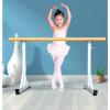 DFEDHF Ballet Barre Stick, Freestanding Height Adjustable Dancing Bar, Ballet Equipment for Home Studio Schools Dance or Active Workouts (Pink 1 m) view 2