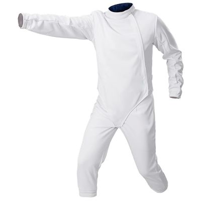 ZXDRYBHD 350N Fencing Protective Suit, Unisex, 3-Piece Jacket, Pants, and Vest Set for Professional Training and Competition(44)