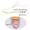 Grounding Shoes with Copper, Grounded Hike Barefoot Footwear Shoes for Women Men Soft Comfortable Fully Experience Benefits (White Blue, Adult, Women, 7, Numeric, US Footwear Size System, Medium) view 4