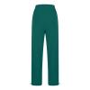 Sweat Pants for Womens Lounge Workout Jogger Pants Relaxed Fit Elastic High Waisted Wide Leg Athletic Pants with Pocket Green view 4