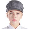 Nanxson 3pcs Chef Hat Kitchen Cooking Chef Cap Food Service Hair Nets view 2