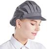 Nanxson 3pcs Chef Hat Kitchen Cooking Chef Cap Food Service Hair Nets view 3