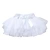 Baby Girls Soft Fluffy Tutu SkirtSkort Infant Tulle Dress Skirt 3 Layers Soft for Newborn Toddler (White, 0-3 Months) view 1