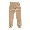 2PC Sweatpants Women Baggy Open Bottom Wide Leg Athletic Pant Classic Elastic High Waisted Jogger Trouser with Pocket Black view 3