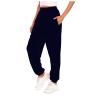 Sweatpants for Women Baggy Cinch Bottom Athletic Pants Elastic Waisted Jogger Workout Lounge Trouser Fall Winter Outfits Navy view 2