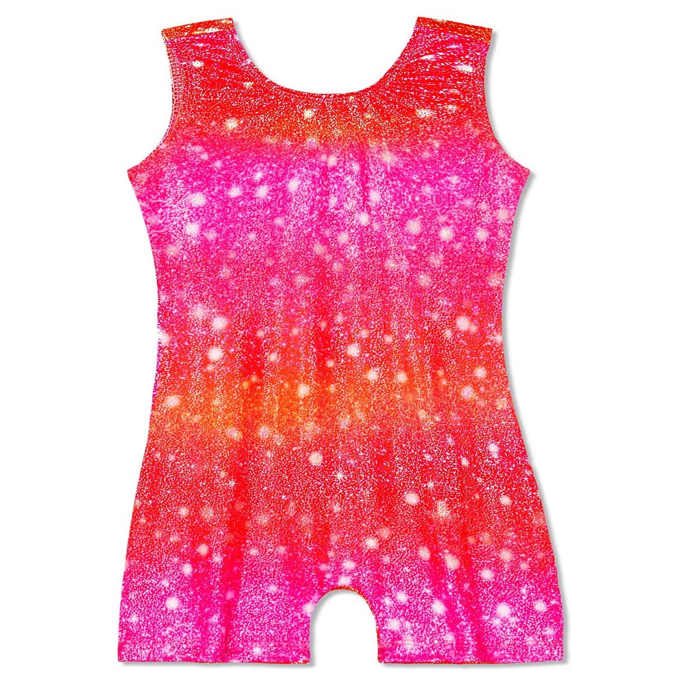 Domusgo Girls Gymnastics Leotards Size 2t 3t One Piece Sleeveless Unitards