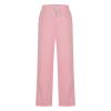 Wide Leg Sweatpants Women Fall Winter Outfits Lounge Athletic Jogger Pant Stretchy Drawstring Waist Running Hiking Pant Pink view 4