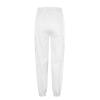 Cargo Sweatpants for Women Cinch Bottom Drawstring Elastic Waisted Jogger Pants Relaxed-Fit Athletic Pant with Pocket White view 4