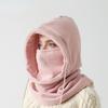Balaclava Face Ski Mask for Women Winter Hats, Sherpa Fleece Hood Ski Face Mask Womens Hats Winter Hat for Women (Khaki) view 4