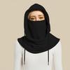 Balaclava Face Ski Mask for Women Winter Hats, Sherpa Fleece Hood Ski Face Mask Womens Hats Winter Hat for Women (Black) view 3