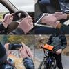OZERO Winter Gloves for Men Women: Fingerless Convertible Mittens with Flap Warm Thermal Polar Fleece,Touch Screen Work Running Driving Cycling Womens Mens Gloves Winter in Cold Weather Pink L view 4