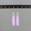 Gold Heart Clip On Clips Earrings Hoop Bamboo Earrings Door Knocker Fashion Jewelry Statement Earrings Lightweight for Women CLL1903 view 4