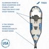 Redfeather Outdoors Trek Men's Snowshoes Kit 35" - Lightweight, Durable, Made in The USA - Ideal for Winter Hiking, Snowshoeing, and Outdoor Adventures - Premium Performance Snowshoes view 4