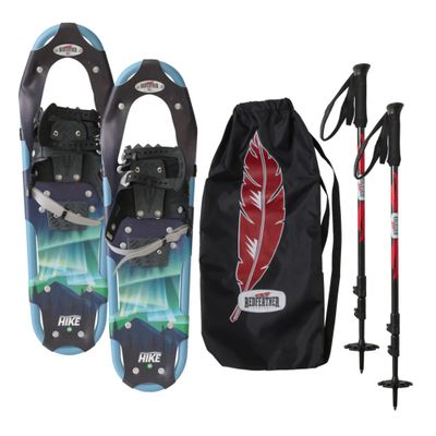 Hike Women's Snowshoes Kit - Lightweight, Durable, Made in The USA - Ideal for Winter Hiking, Snowshoeing, and Outdoor Adventures - Premium Performance Snow Shoes