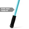 Weighted Walking Sticks for Seniors, Women & Men  1.2lb Each Ergonomic Hiking Poles for Balance, Posture & Stability  Durable Trekking Poles for Walking (X-Large, Blue) view 4