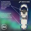 Redfeather OutdoorsHike Men's Snowshoes 36" - Lightweight, Durable, Made in The USA - Ideal for Winter Hiking, Snowshoeing, and Outdoor Adventures - Premium Performance Snowshoes view 4
