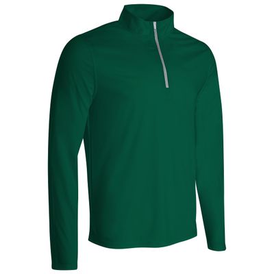CHAMPRO Performance 1/4 Zip, Adult X-Large, Forest Green
