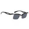 bullabulling Square Sunglasses for Women Vintage Trendy Square Sun Glasses Retro Style Shades (black) view 3