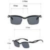 bullabulling Square Sunglasses for Women Vintage Trendy Square Sun Glasses Retro Style Shades (black) view 4