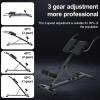 Roman Chair,Back Extension Bench, Hyperextension Roman Chair Bench, Adjustable Back Extension Machine, Roman Exercise Chair Equipment, Sit Up Workout Bench for Men Women (Black) view 2