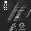 Roman Chair,Back Extension Bench, Hyperextension Roman Chair Bench, Adjustable Back Extension Machine, Roman Exercise Chair Equipment, Sit Up Workout Bench for Men Women (Black) view 4
