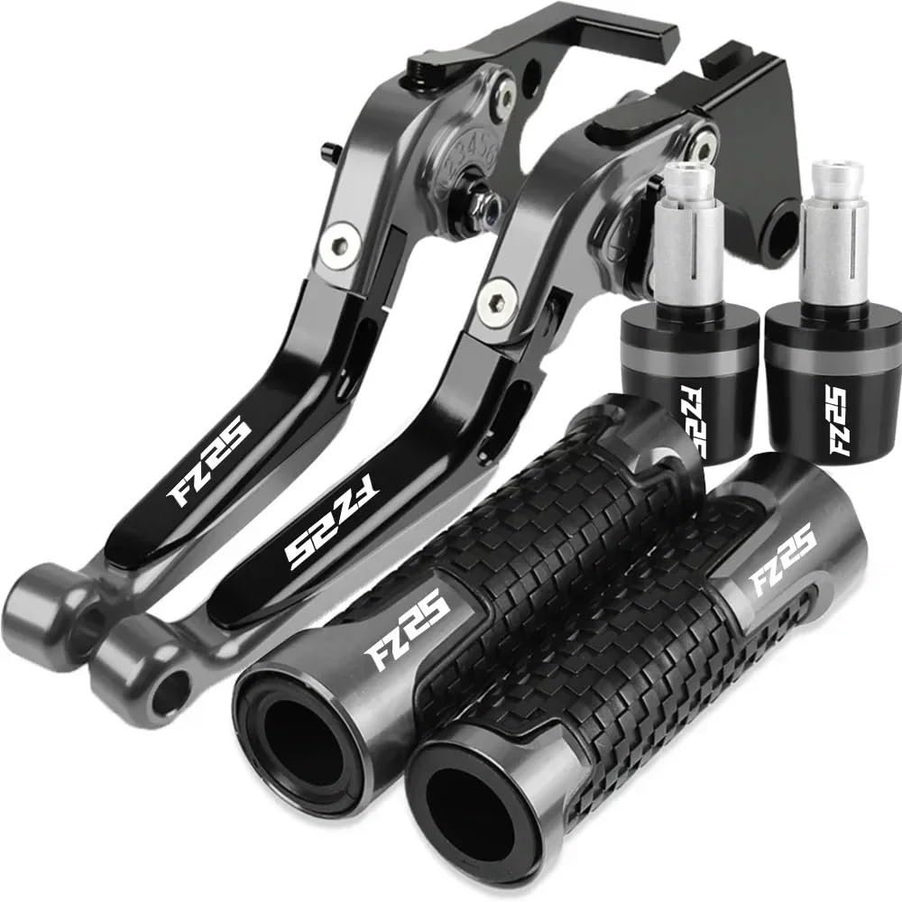 DAOTONG Motorcycle Brake Lever for FZ-25 FZ25 2017 2018 Motorcycle Folding Adjustable Brake Clutch Levers Handlebar Grips Motorcycle Parts Motorcycle Clutch Lever