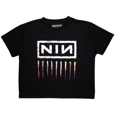 Women's Nine Inch Nails Downward Spiral Girls Jr Medium Black