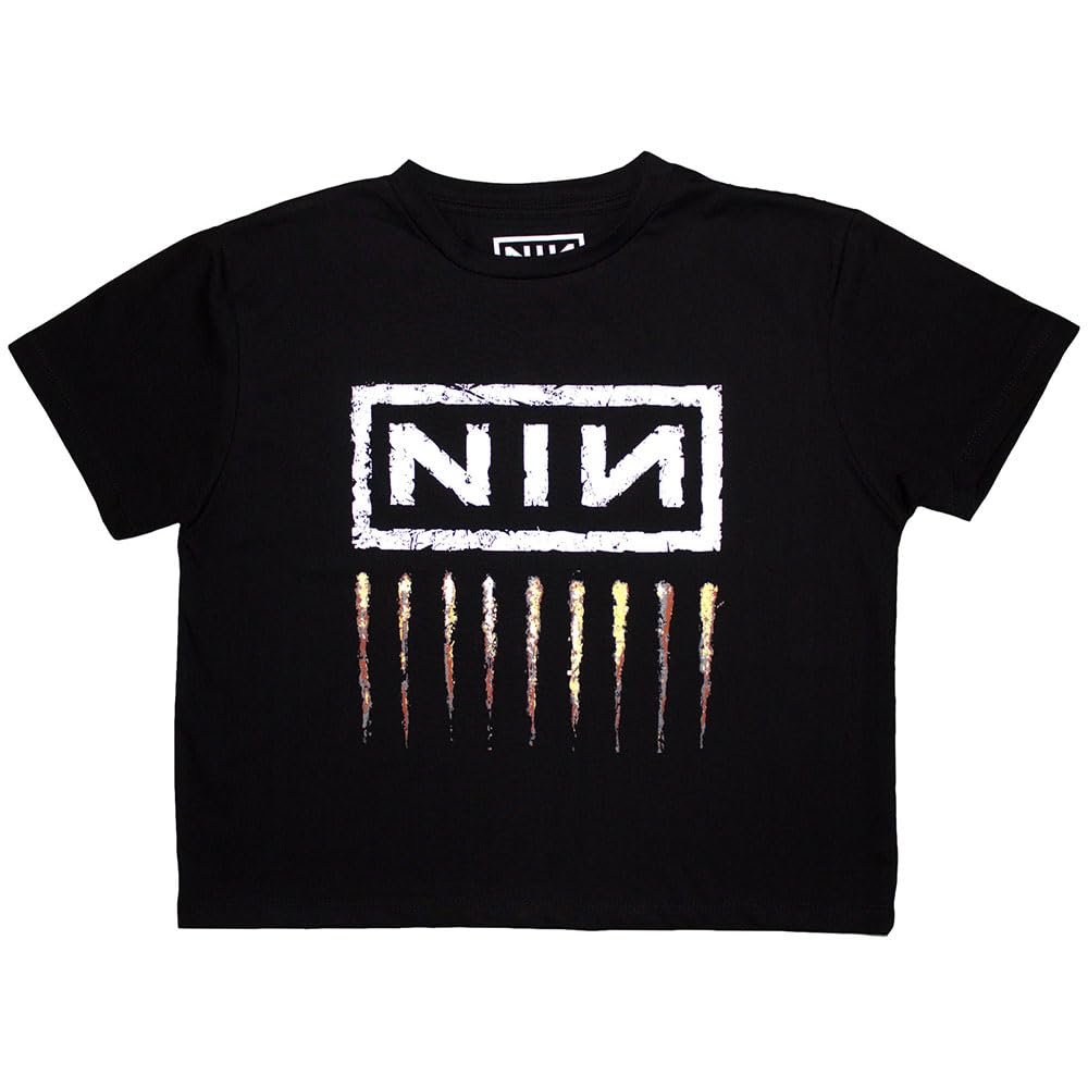 Women's Nine Inch Nails Downward Spiral Girls Jr Medium Black