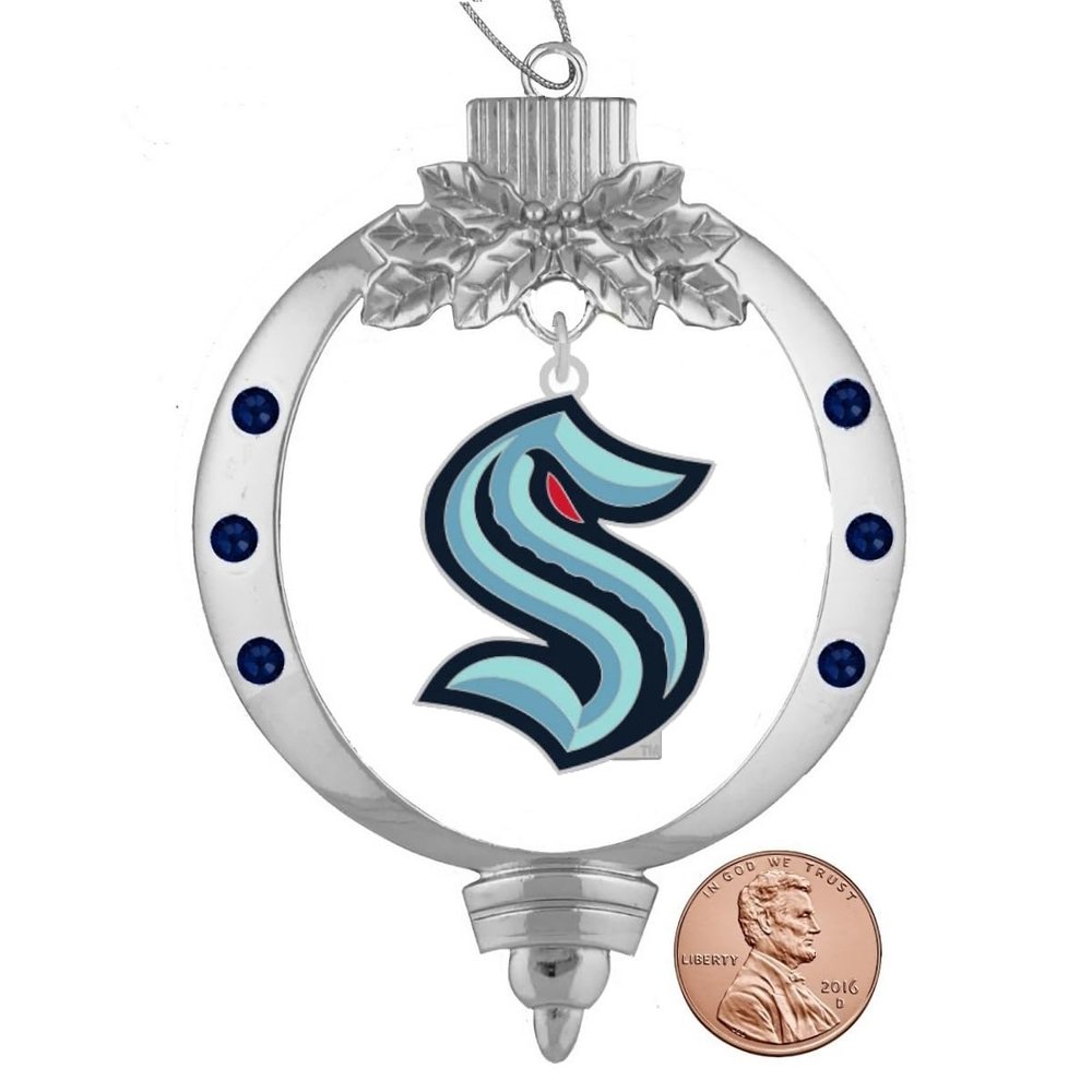 Seattle Team Christmas Ornament (Like Kraken)