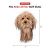 Daphne's Headcovers Scruffy Dog Driver Headcover | Funny Golf Club Covers | Golf Head Covers for Drivers | Stylish Golf Club Head Covers | Golf Driver Covers | Mens & Womens Driver Headcover view 3
