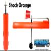 Foldable Ice Fishing Tip Up - Patented Firehouse R-Tek Claw Flag Fishing Pole Indicators Orange Gift Walleye Crappie Heavy-Duty Spool Tackle Hole Down Tip Sensitive Fins Braid Line (2-Pack Orange) view 2