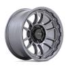 KM727 WRATH 17X8.5 5X5.0 71.5 M-ANTH -10 1 Wheel view 1