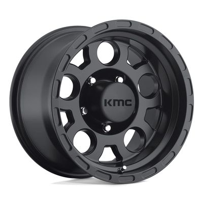 KM522 15X9 5X4.5 M-BLK -12MM Custom Wheel
